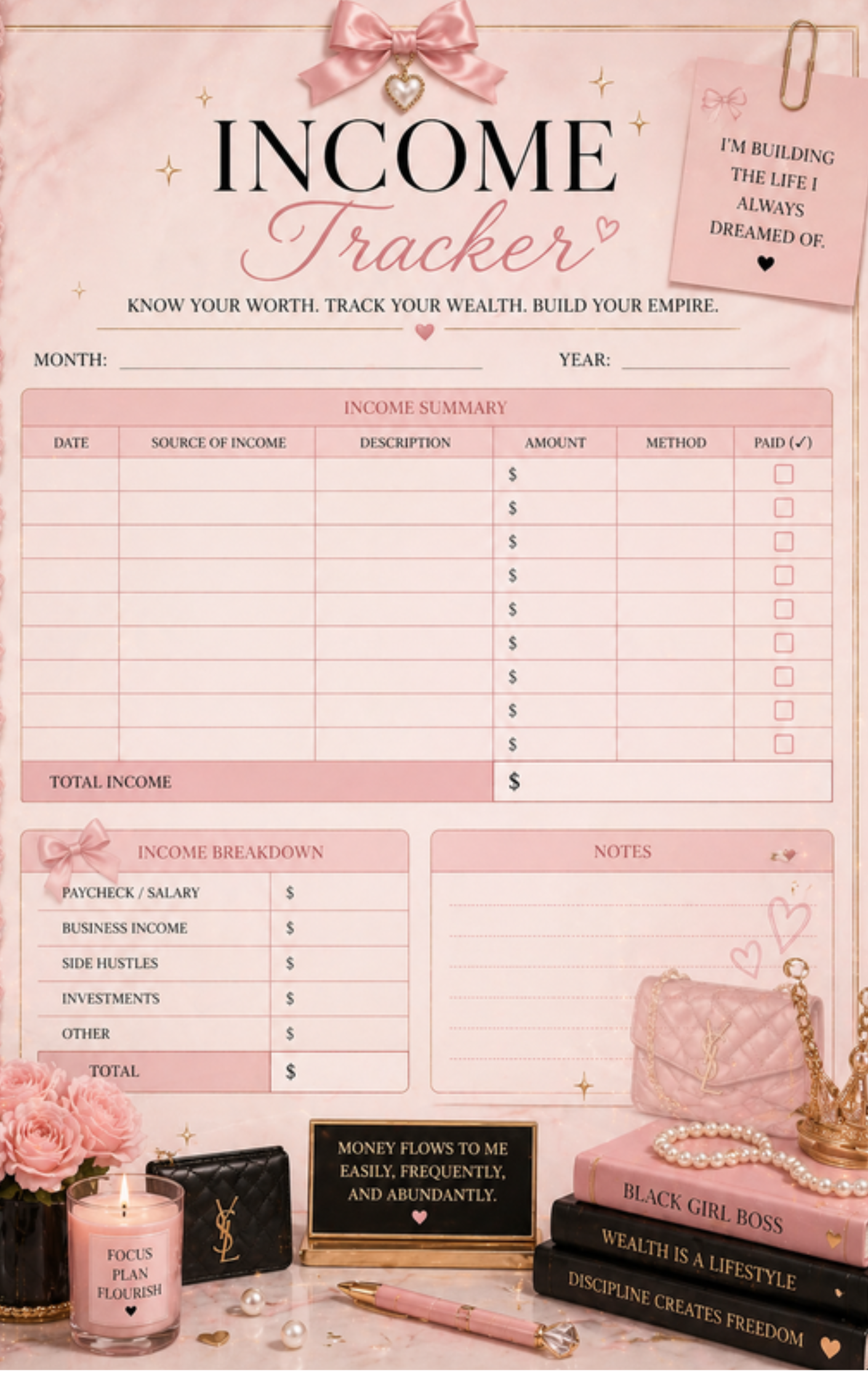 Boss Empire planner