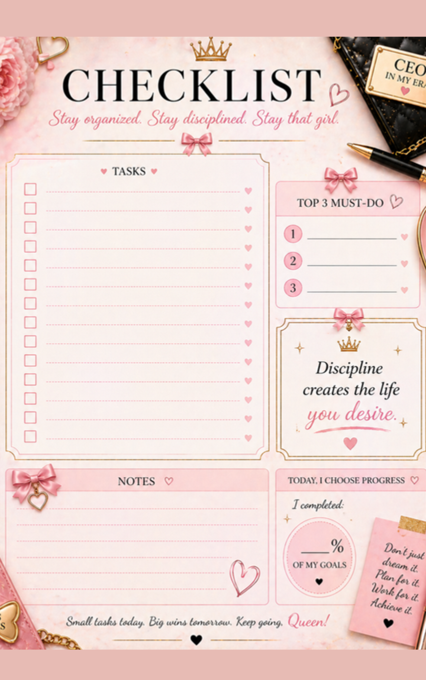 Boss Empire planner