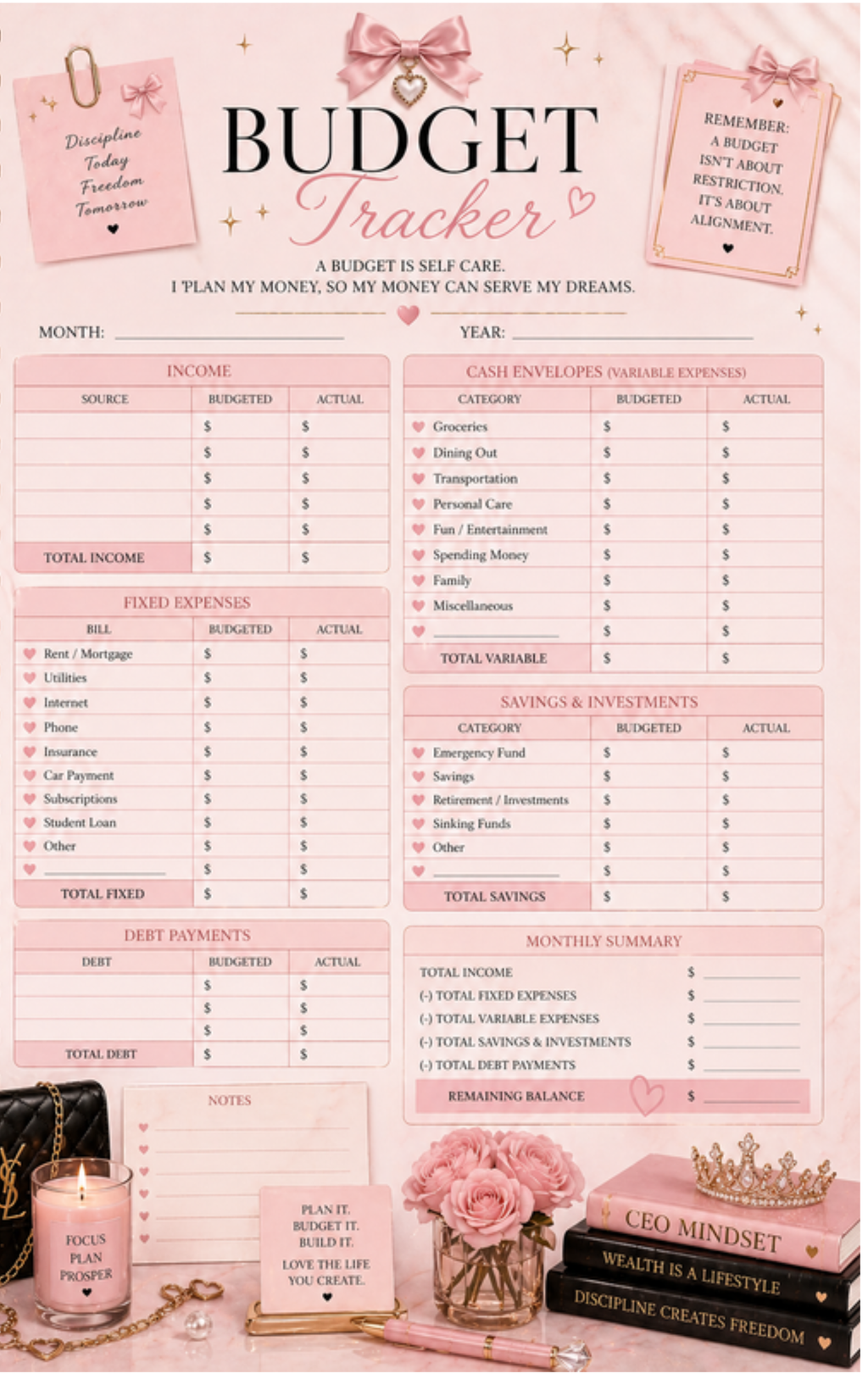 Boss Empire planner