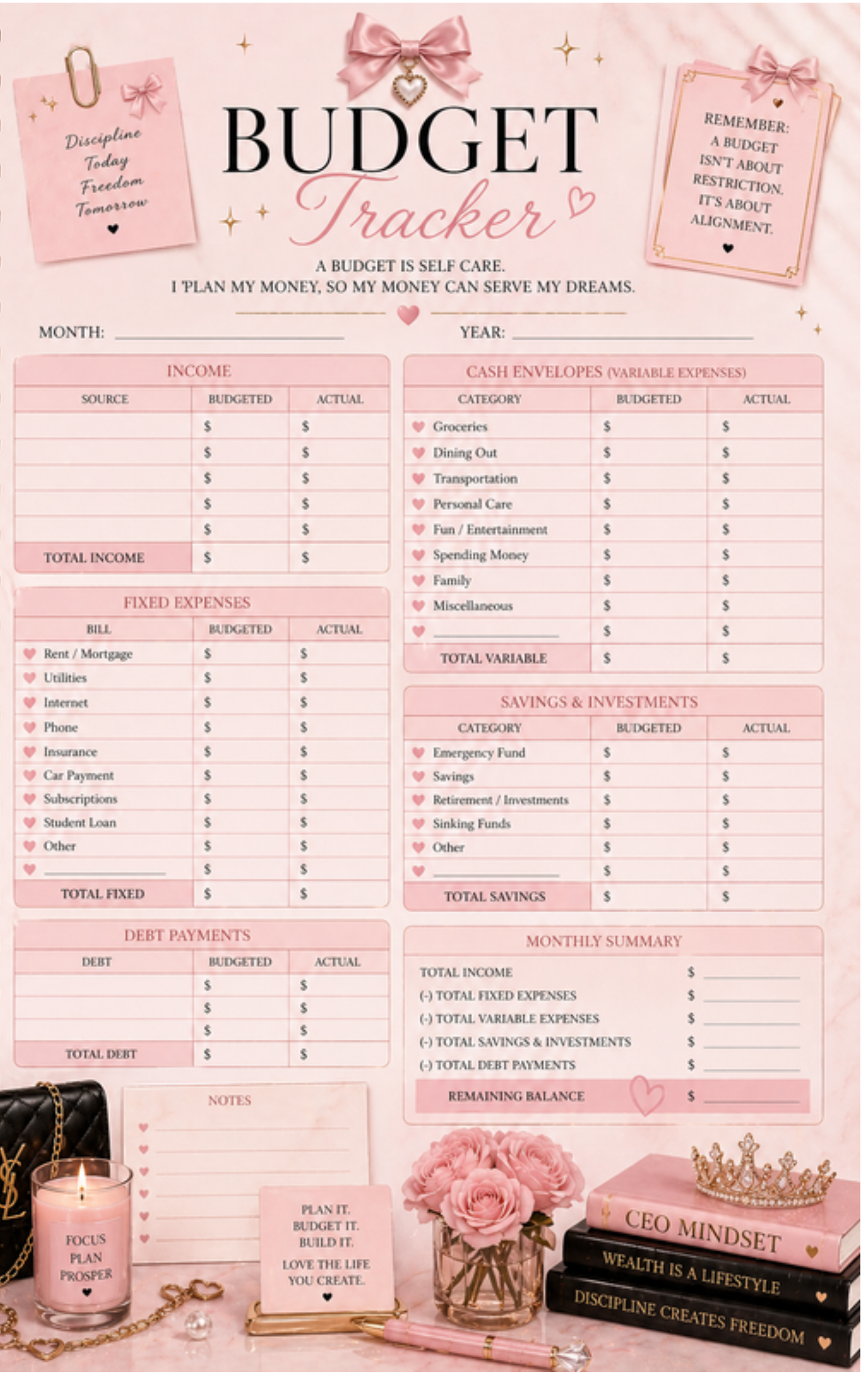 Boss Empire planner